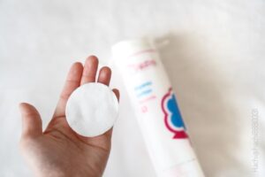 Maxim Hygiene Products, マキシムハイジーンプロダクツ, オーガニック･コットン　丸型、80枚を1枚持っている