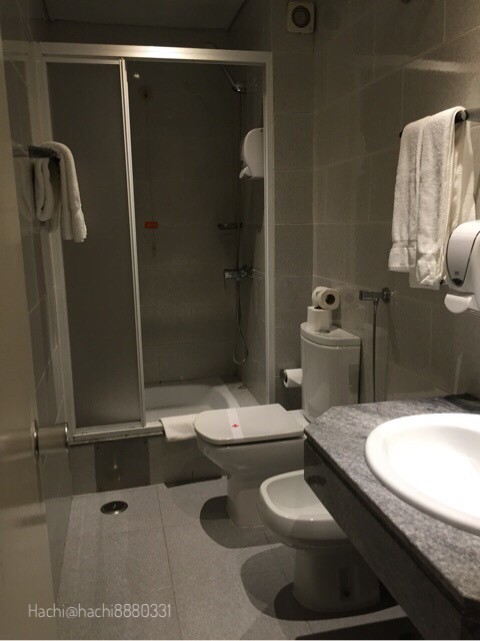 ポルトガルのホテル ミラパルケMiraparqueのバスルーム