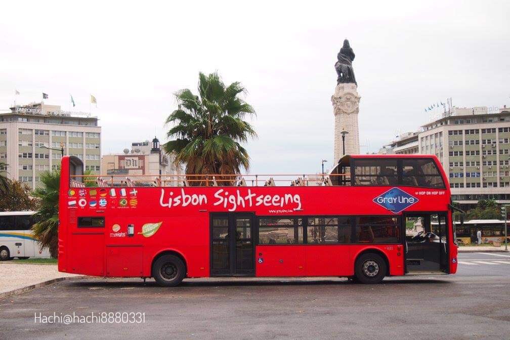ポルトガルのリスボン観光バス