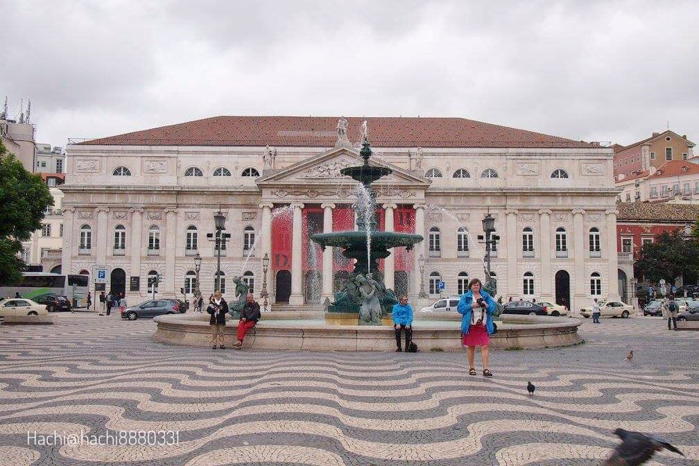 ロシオ広場（Praça Dom Pedro IV）